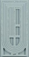 Kralenbord grijs 25 X 48 cm
